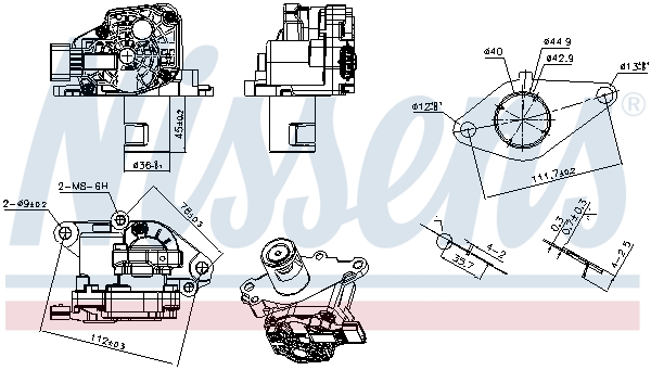 Nissens EGR-klep 98549