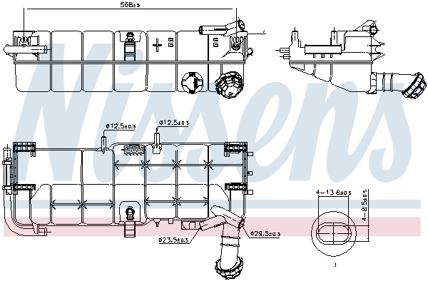 Nissens Expansievat 996028