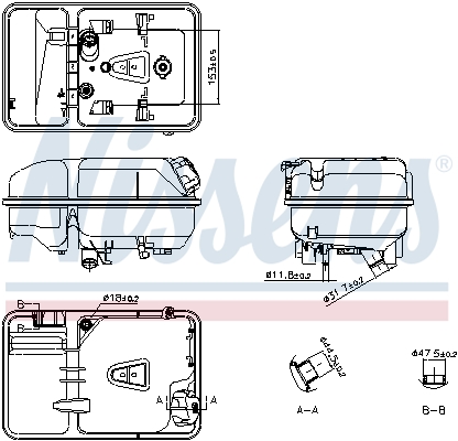 Nissens Expansievat 996074