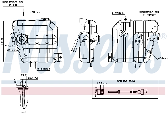 Nissens Expansievat 996084