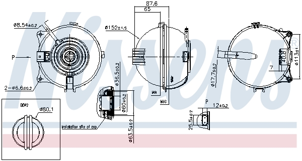 Nissens Expansievat 996117