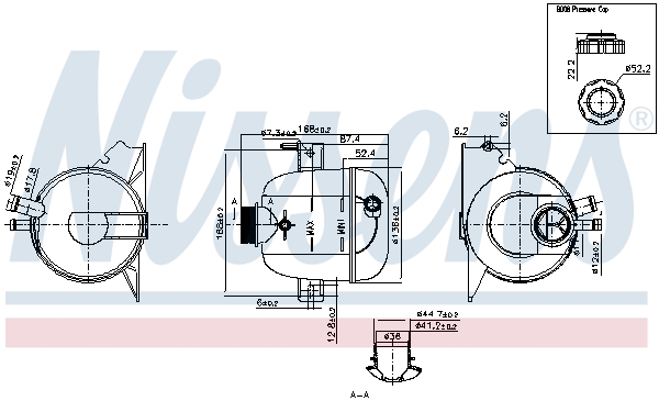 Nissens Expansievat 996118