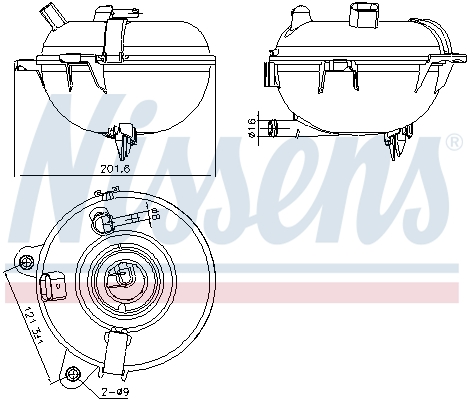 Expansievat Nissens 996130