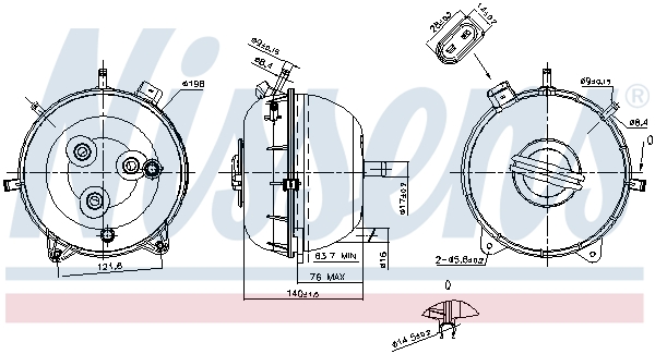 Nissens Expansievat 996134