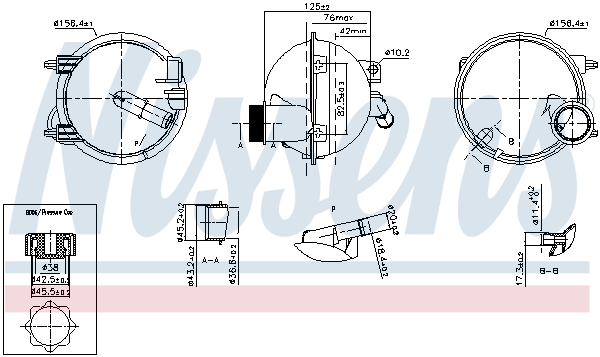 Nissens Expansievat 996148