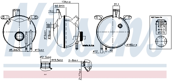 Nissens Expansievat 996158