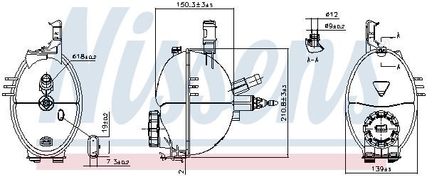 Nissens Expansievat 996159