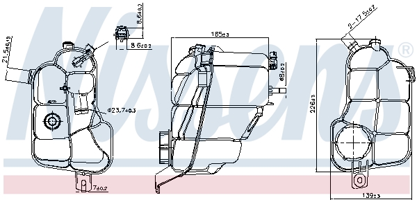 Nissens Expansievat 996176