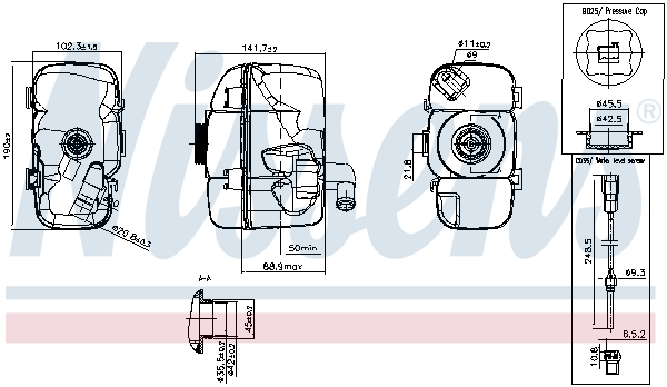 Nissens Expansievat 996177