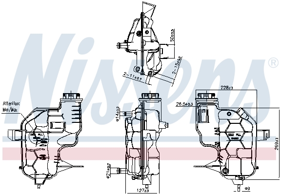 Nissens Expansievat 996180