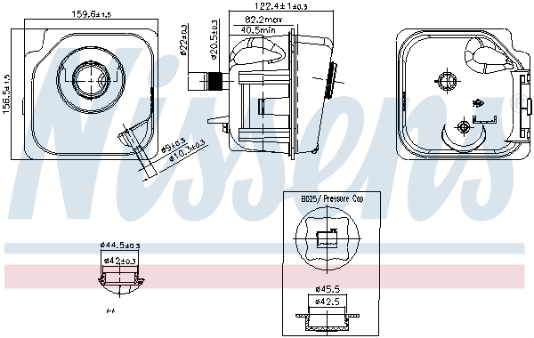 Nissens Expansievat 996206