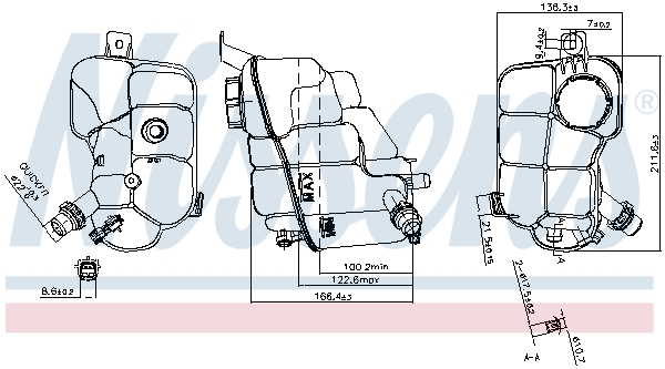 Nissens Expansievat 996230