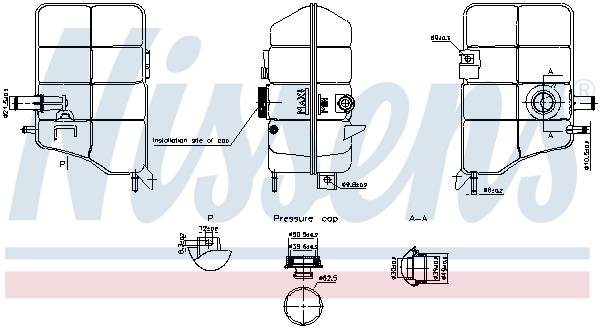 Nissens Expansievat 996254