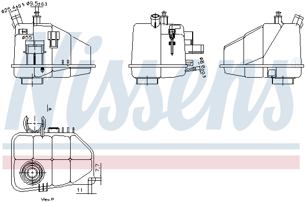 Nissens Expansievat 996264