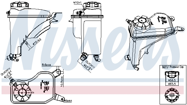 Nissens Expansievat 996268