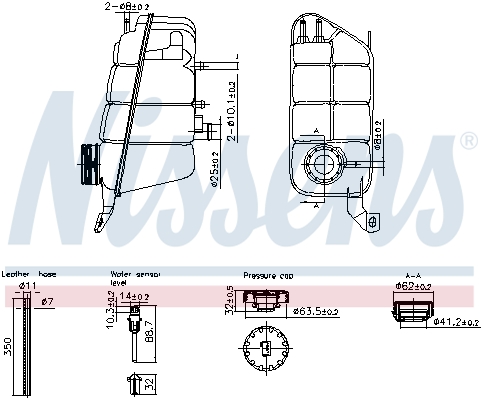 Nissens Expansievat 996271