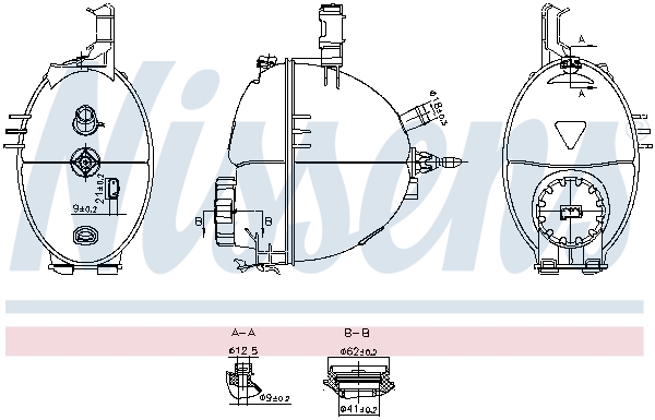 Nissens Expansievat 996279