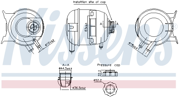 Nissens Expansievat 996293