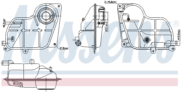 Expansievat Nissens 996299