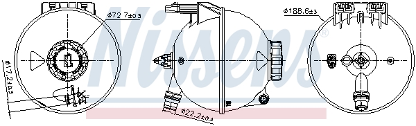 Expansievat Nissens 996309