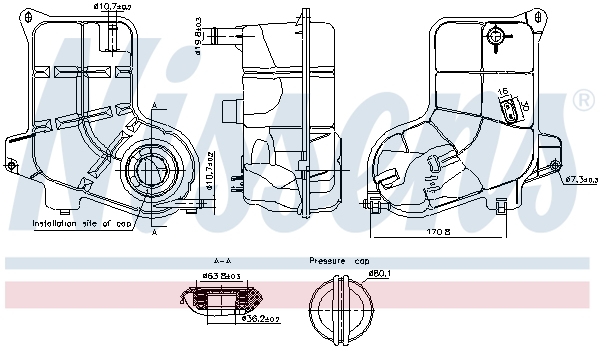 Nissens Expansievat 996311