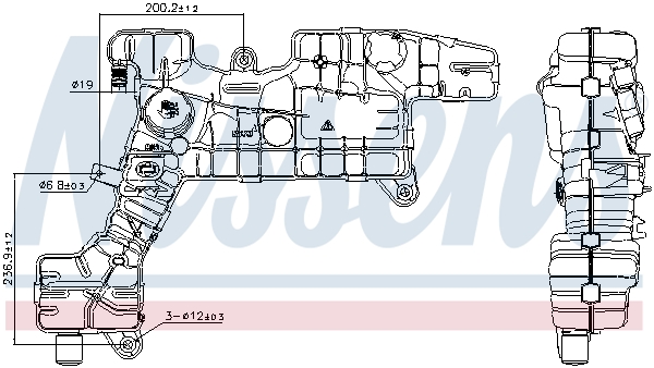 Nissens Expansievat 996312