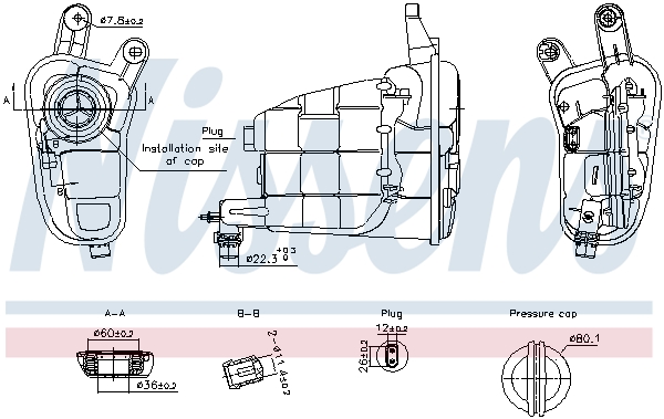 Expansievat Nissens 996315