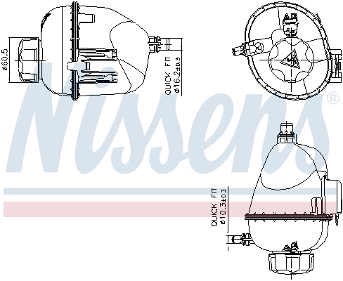 Expansievat Nissens 996317