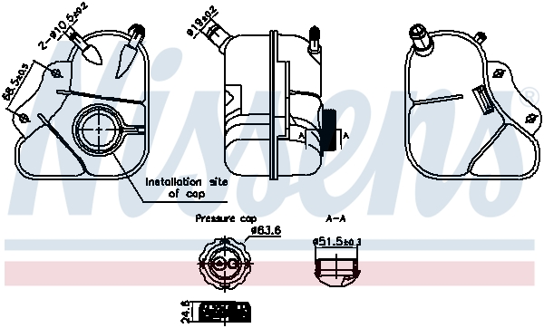 Expansievat Nissens 996354