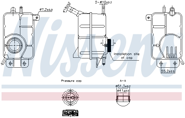 Expansievat Nissens 996356