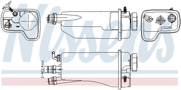 Expansievat Nissens 996361