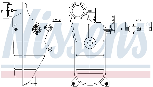 Expansievat Nissens 996364