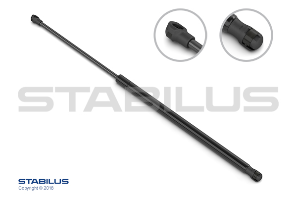 Gasveer, kofferruimte Stabilus 8123DZ