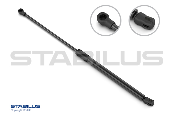 Gasveer, kofferruimte Stabilus 7628LW