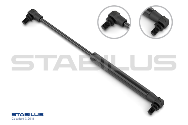 Gasveer, kofferruimte Stabilus 0684WS