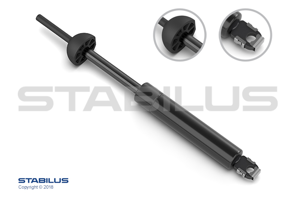 Gasveer, motorkap Stabilus 541381