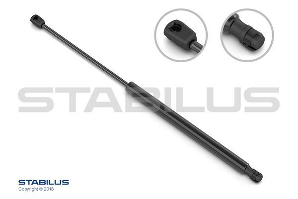 Gasveer, kofferruimte Stabilus 690002