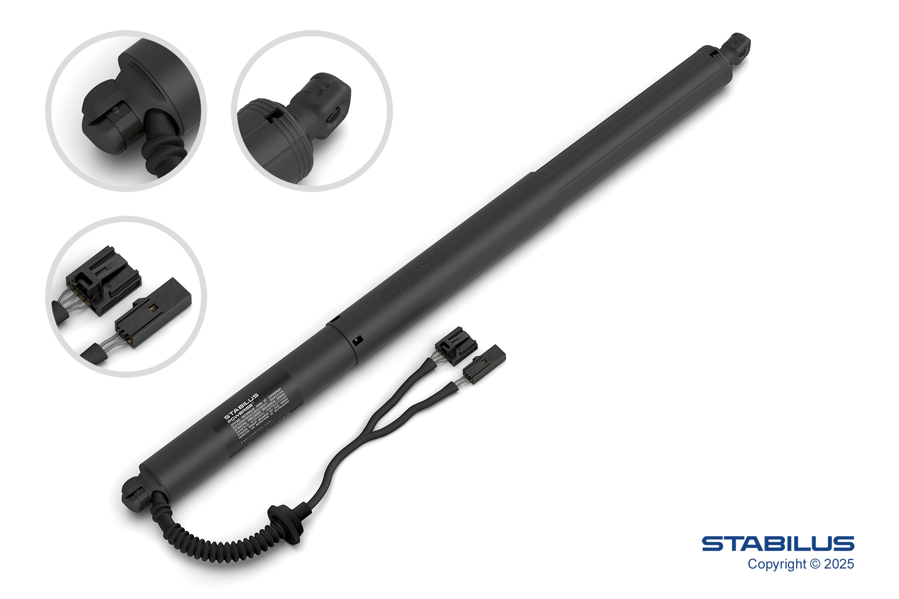 Elektromotor, achterklep Stabilus 998604