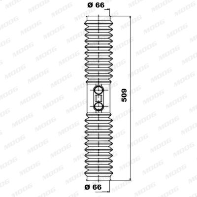 Moog Stuurhuishoes K150064