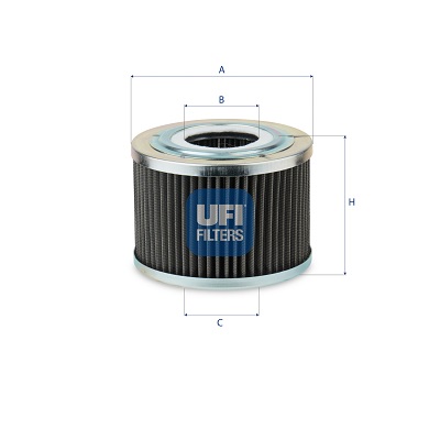 Filter, hydrauliek UFI 22.051.00