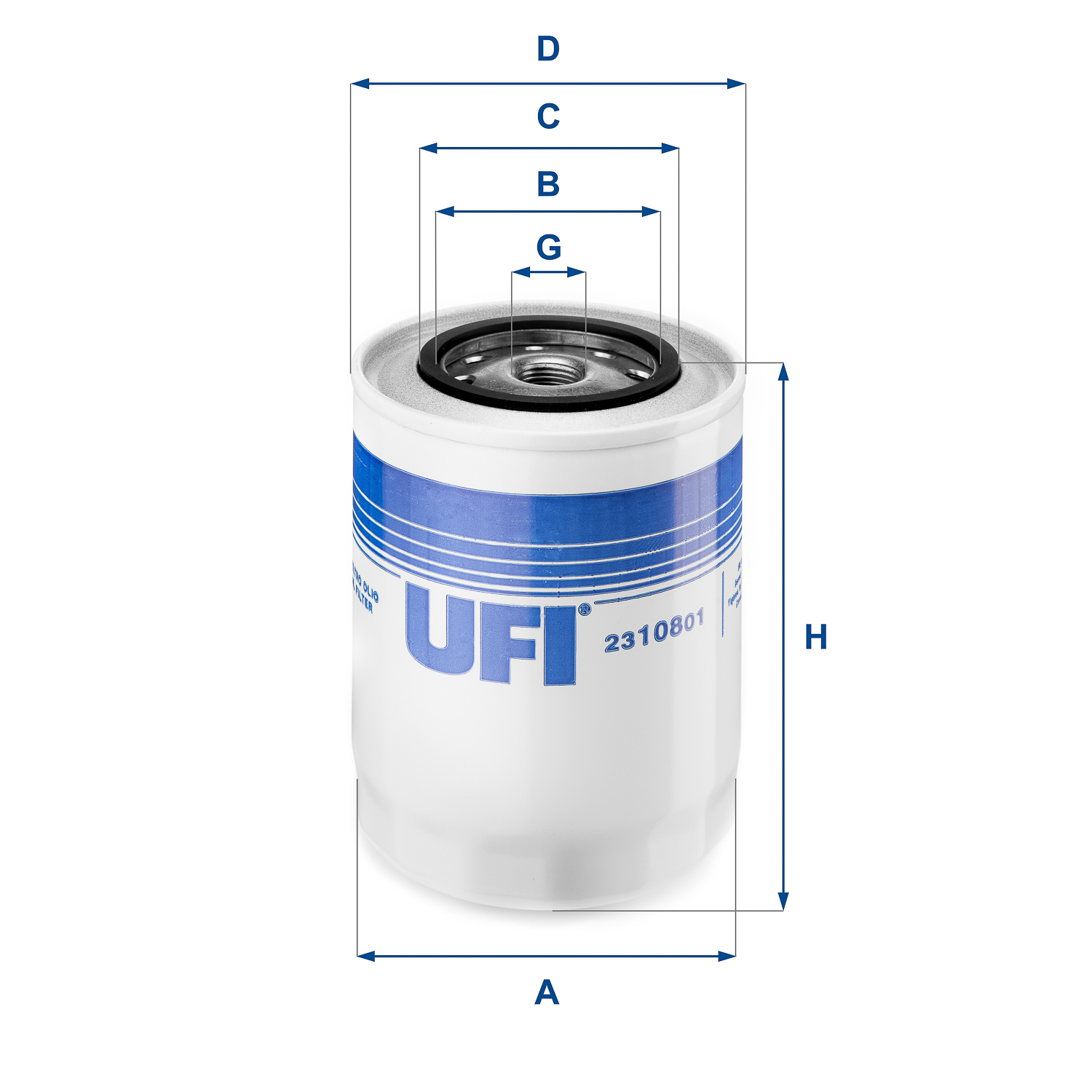 Oliefilter UFI 23.108.01