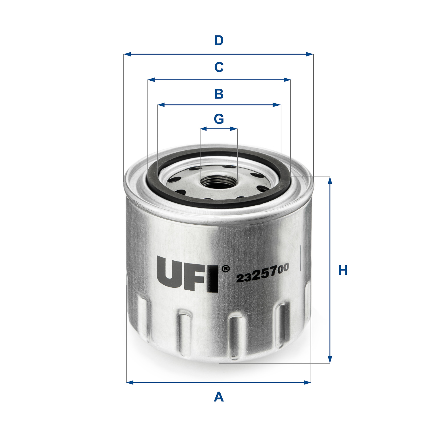 Oliefilter UFI 23.257.00