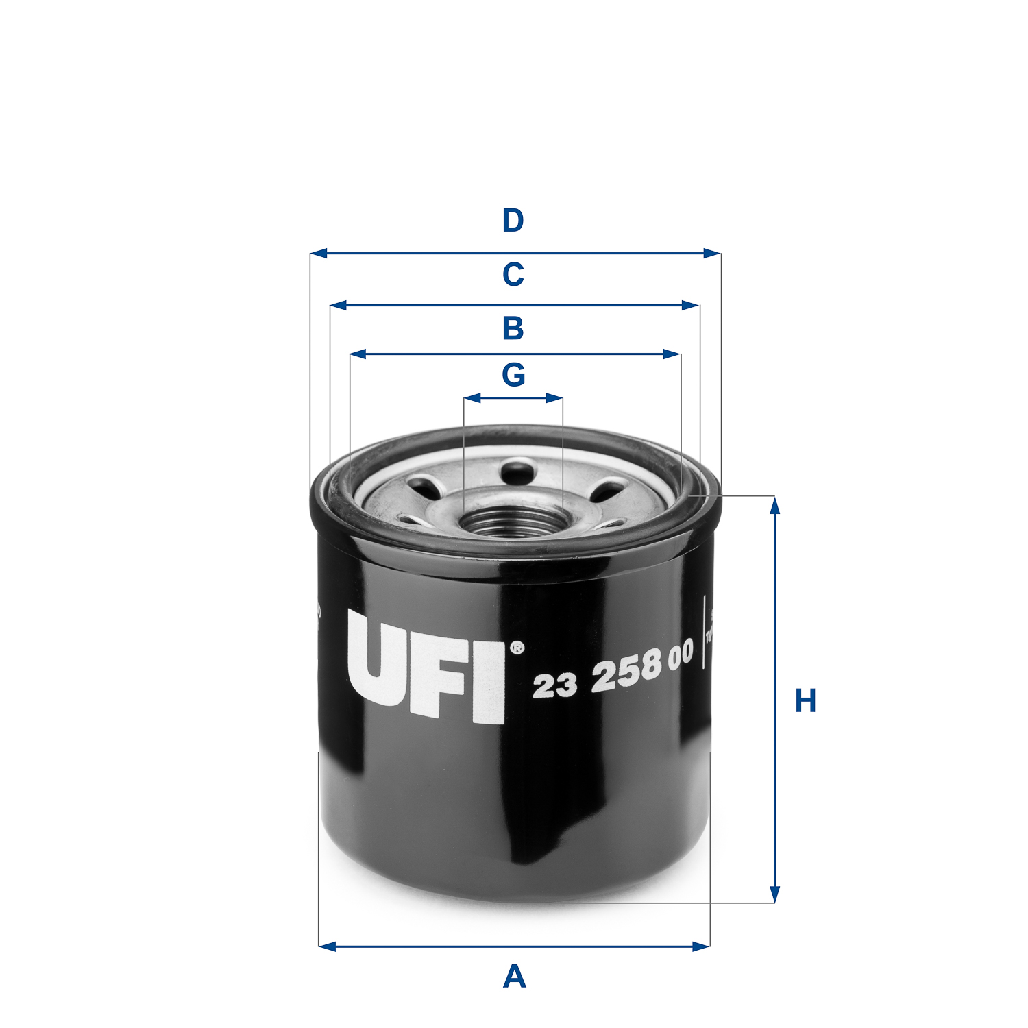 Oliefilter UFI 23.258.00