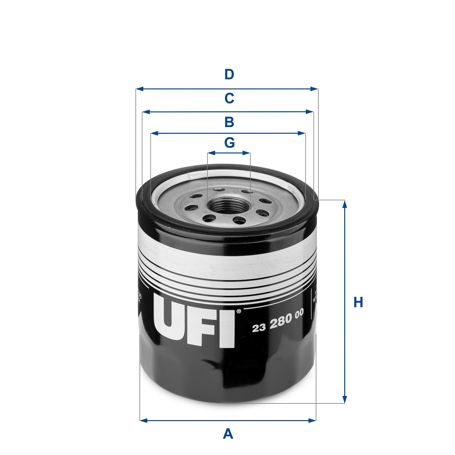 Oliefilter UFI 23.280.00