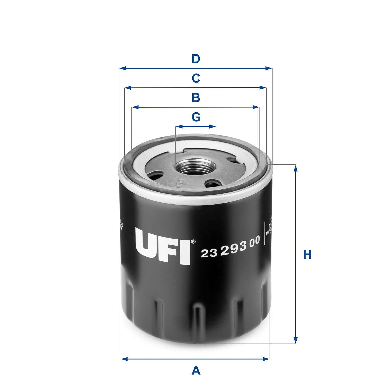 Oliefilter UFI 23.293.00