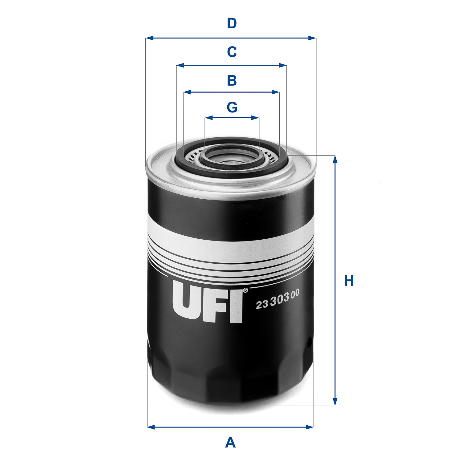 Oliefilter UFI 23.303.00