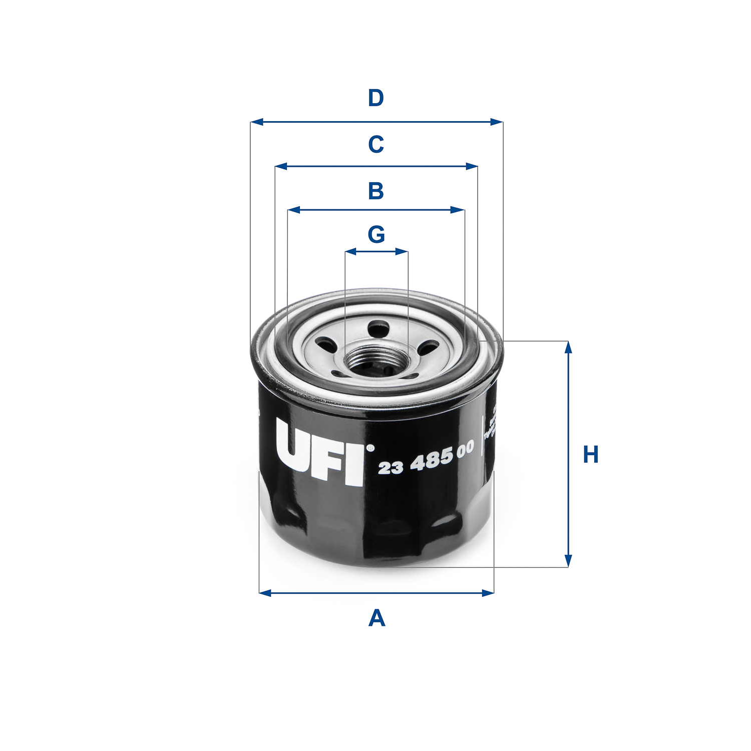 Oliefilter UFI 23.485.00