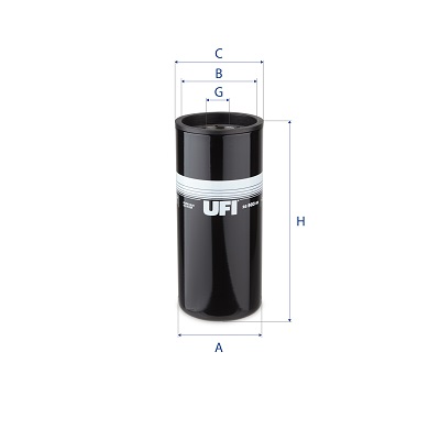 Filter/oliezeef automaatbak UFI 23.503.00