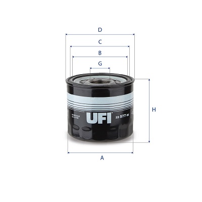 Hydrauliekfilter UFI 23.577.00
