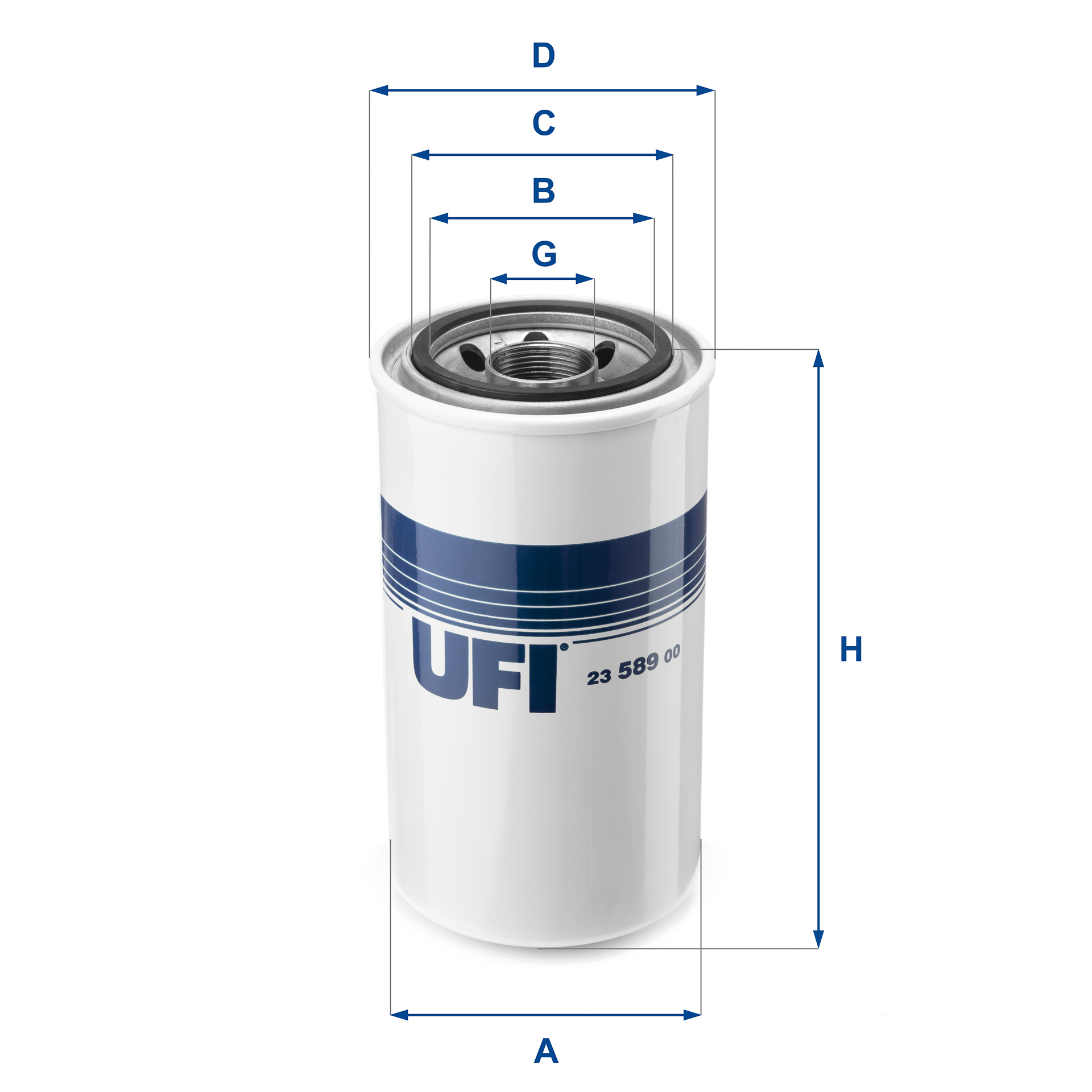 Filter/oliezeef automaatbak UFI 23.589.00